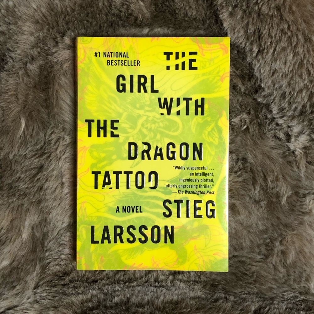 The Girl With The Dragon Tattoo Paperback Book by Stieg Larsson
